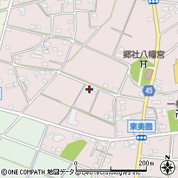 静岡県浜松市浜名区東美薗760周辺の地図