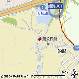 兵庫県姫路市的形町的形4187周辺の地図