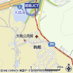 兵庫県姫路市的形町的形4206周辺の地図
