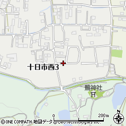 広島県三次市十日市西3丁目周辺の地図