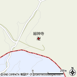 総神寺周辺の地図