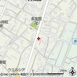 静岡県浜松市浜名区西美薗836周辺の地図