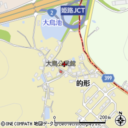 兵庫県姫路市的形町的形4201周辺の地図