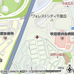 大阪府吹田市長野東27-65周辺の地図
