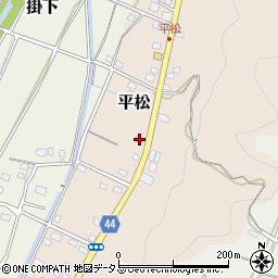 静岡県磐田市平松332周辺の地図