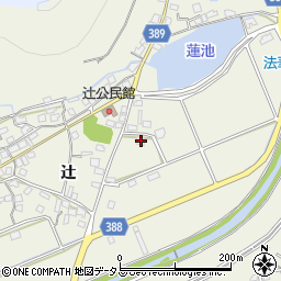 兵庫県加古川市西神吉町辻309周辺の地図