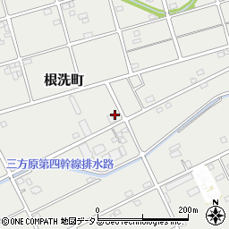 静岡県浜松市中央区根洗町1043周辺の地図