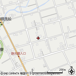 静岡県浜松市中央区根洗町380周辺の地図