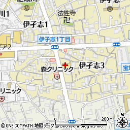 キリン堂逆瀬川店周辺の地図