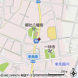 静岡県浜松市浜名区東美薗879周辺の地図