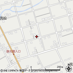 静岡県浜松市中央区根洗町383周辺の地図