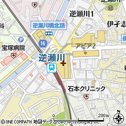 ハートンベア薬局　アピア店周辺の地図