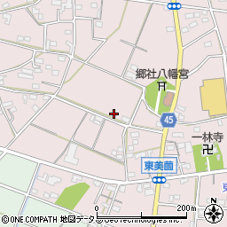 静岡県浜松市浜名区東美薗793周辺の地図