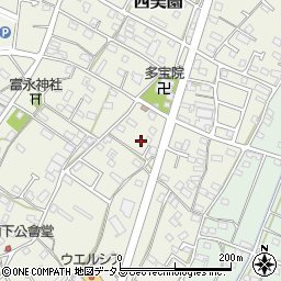 静岡県浜松市浜名区西美薗824周辺の地図