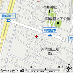 兵庫県姫路市飾磨区阿成渡場233周辺の地図