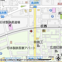 兵庫県姫路市広畑区吾妻町3丁目1周辺の地図