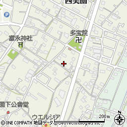 静岡県浜松市浜名区西美薗827周辺の地図
