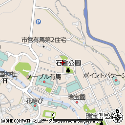 兵庫県神戸市北区有馬町443周辺の地図