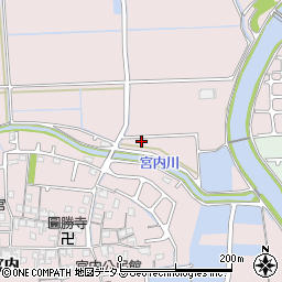兵庫県姫路市網干区宮内1934周辺の地図
