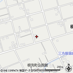 静岡県浜松市中央区根洗町270周辺の地図