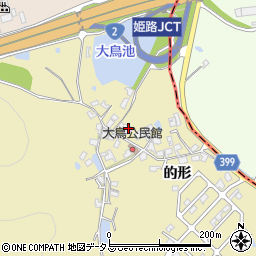 兵庫県姫路市的形町的形4195周辺の地図