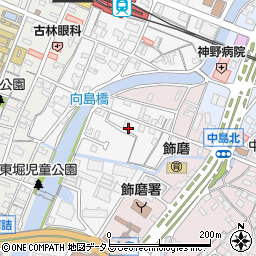 兵庫県姫路市飾磨区玉地92周辺の地図