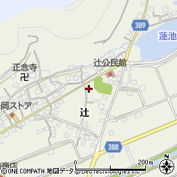 兵庫県加古川市西神吉町辻299周辺の地図