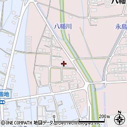 静岡県浜松市浜名区八幡48周辺の地図