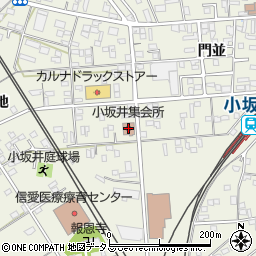 小坂井集会所周辺の地図