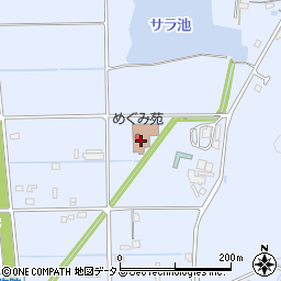 めぐみ苑デイサービスセンター周辺の地図