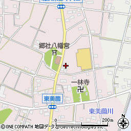 静岡県浜松市浜名区東美薗880周辺の地図