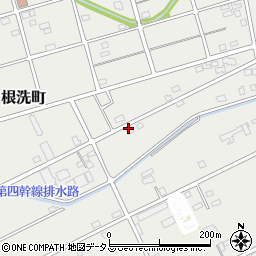静岡県浜松市中央区根洗町1085周辺の地図