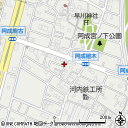 兵庫県姫路市飾磨区阿成渡場211周辺の地図