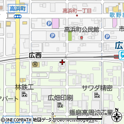 兵庫県姫路市広畑区吾妻町2丁目1周辺の地図
