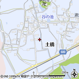 三重県伊賀市土橋376周辺の地図