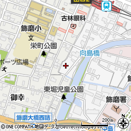兵庫県姫路市飾磨区玉地44-3周辺の地図