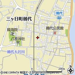 静岡県浜松市浜名区三ヶ日町鵺代493周辺の地図