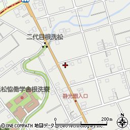静岡県浜松市中央区根洗町414周辺の地図