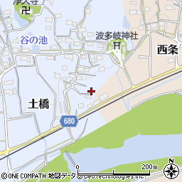 三重県伊賀市土橋260周辺の地図