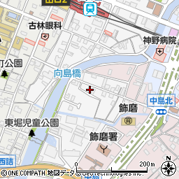 兵庫県姫路市飾磨区玉地92-3周辺の地図