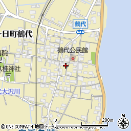 静岡県浜松市浜名区三ヶ日町鵺代616周辺の地図