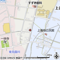 静岡県浜松市浜名区油一色43周辺の地図