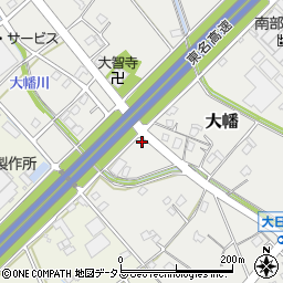 静岡県榛原郡吉田町大幡214-1周辺の地図