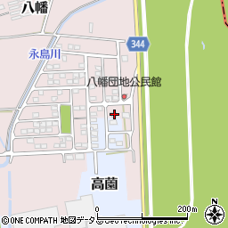 静岡県浜松市浜名区八幡539-24周辺の地図