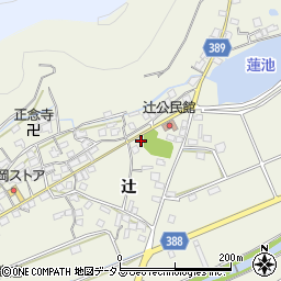 兵庫県加古川市西神吉町辻301周辺の地図