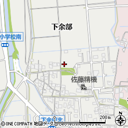 兵庫県姫路市余部区下余部周辺の地図