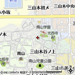 京田辺市南部サービスコーナー周辺の地図