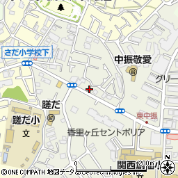 枚方東中振郵便局 ＡＴＭ周辺の地図