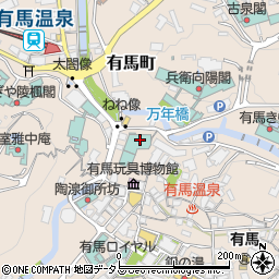 兵庫県神戸市北区有馬町808周辺の地図