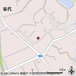 静岡県掛川市家代798周辺の地図